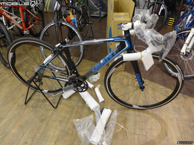 [Giant] 2014 TCR ADV2 簡易開箱 (藍黑版)