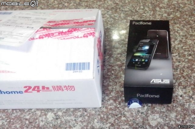 PChome網購手機經驗分享(ASUS Padfone 32G)