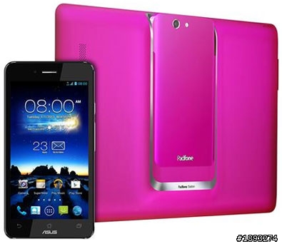 [敗入開箱] ASUS PadFone Infinity 魅力桃，豔麗登場