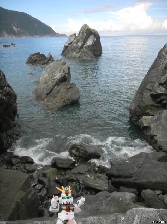 鋼彈菜籃車的宜蘭東澳一日遊