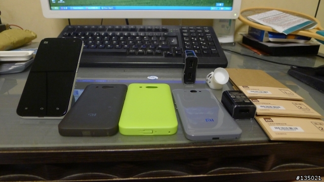 小米 2 S  CDMA 版 開箱 & 一堆配件