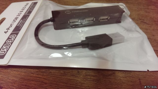 【開箱】Tek Republic TUH-200 USB 3.0 + 2.0 4埠集線器