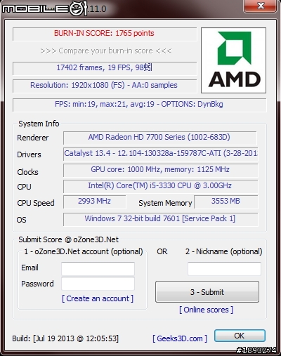 [開箱] Sapphire 藍寶 HD7770 短卡版，簡單測試