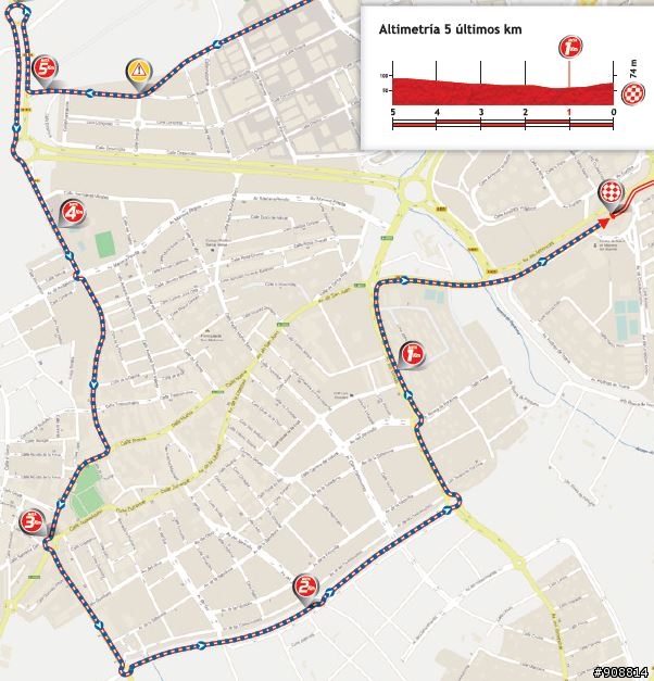2013 Vuelta, 環西班牙大賽, 第七站, Almendralejo → Mairena de Aljarafe, 205.9公里