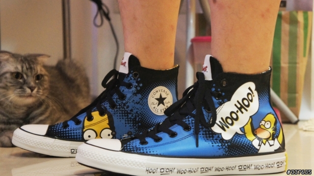 [開箱]Converse 辛普森版本 Simpson's Edition
