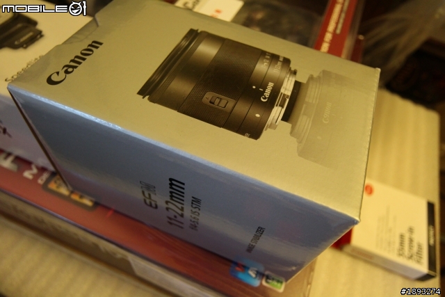 [開箱] EOS M 專用 11-22mm STM  超廣角鏡