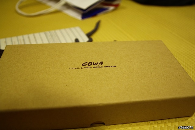 開箱~~~平價cowa真皮長夾