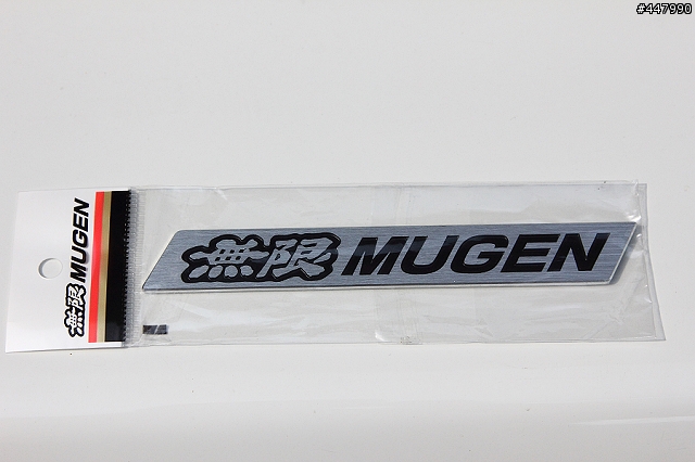 我把"無限MUGEN"標誌貼上車啦!!
