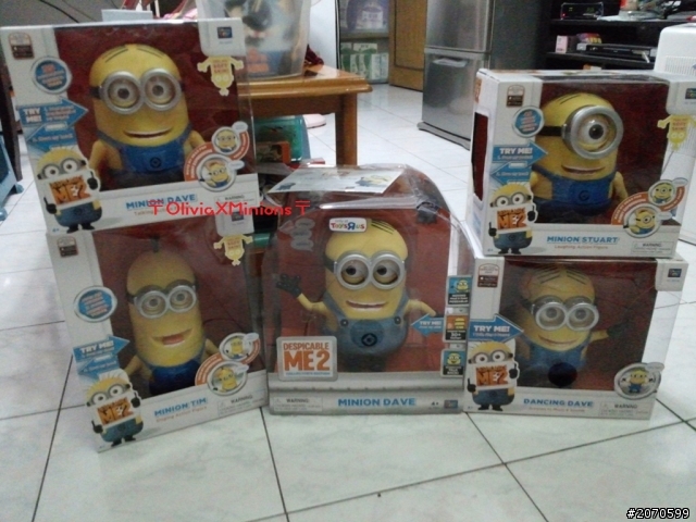 《開箱》集合囉，我的Minions~~~