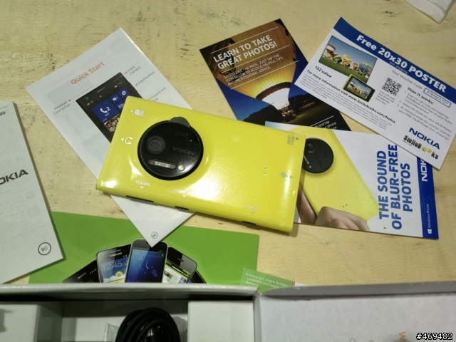nokia lumia 1020 at&t解鎖版超簡單開箱