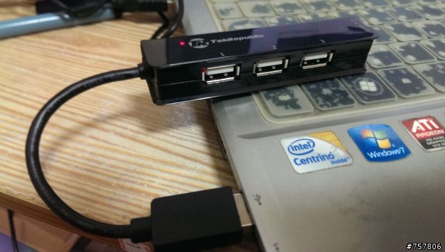 【開箱】Tek Republic TUH-200 USB 3.0 + 2.0 4埠集線器