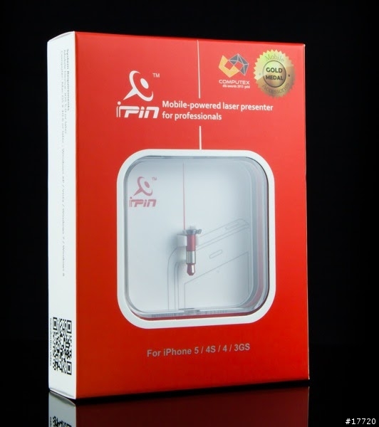 蘋果禁衛軍-小小一顆威力十足！iPin iPhone 耳機孔雷射簡報器