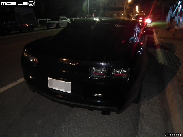 巧遇低調野獸-Chevrolet Camaro(黑)