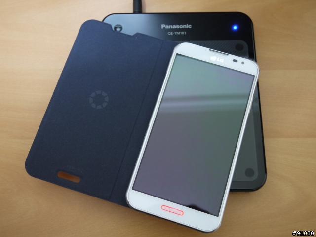 LG G PRO 簡單開箱之 黑白雙雄 (喚醒式皮套+無線充電測試)