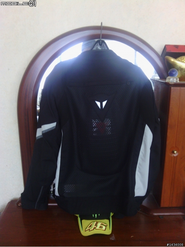 Dainese G.Air3 Tex jacket 2013夏季防摔衣與WAVE G2龜殼簡易開箱