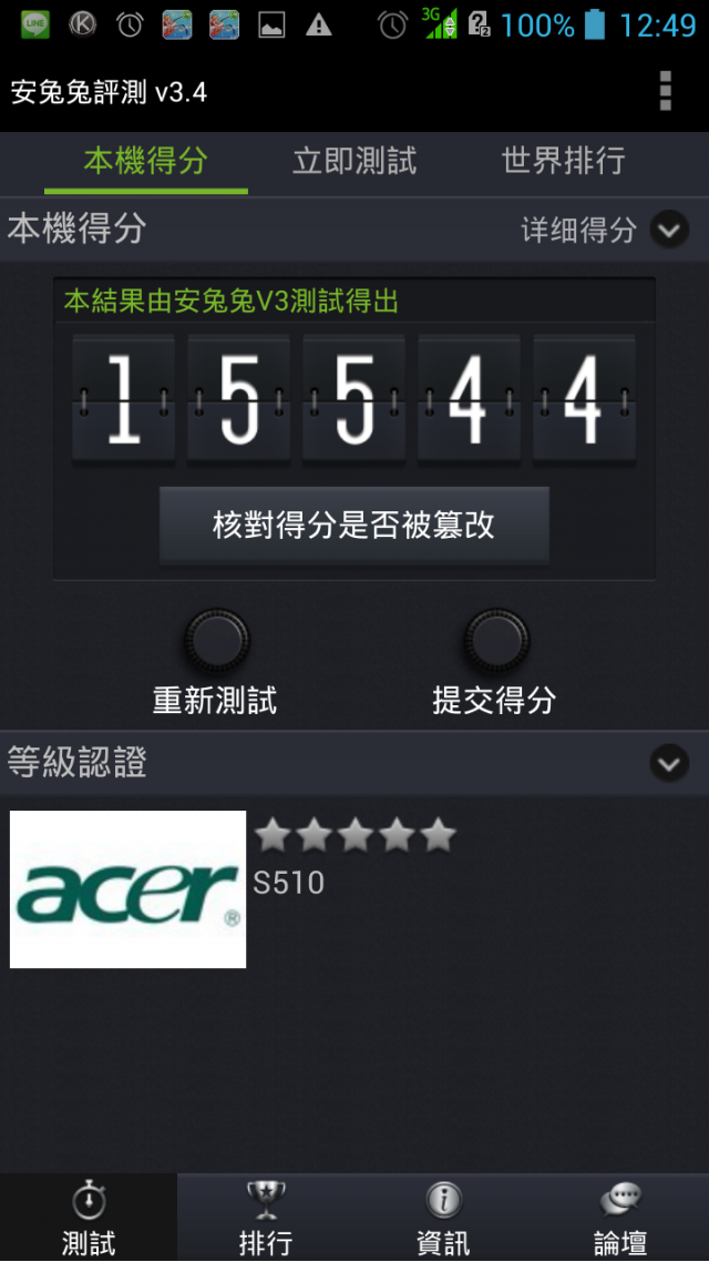 ACER S1入手快速心得 <9/23增加文章傳送門>