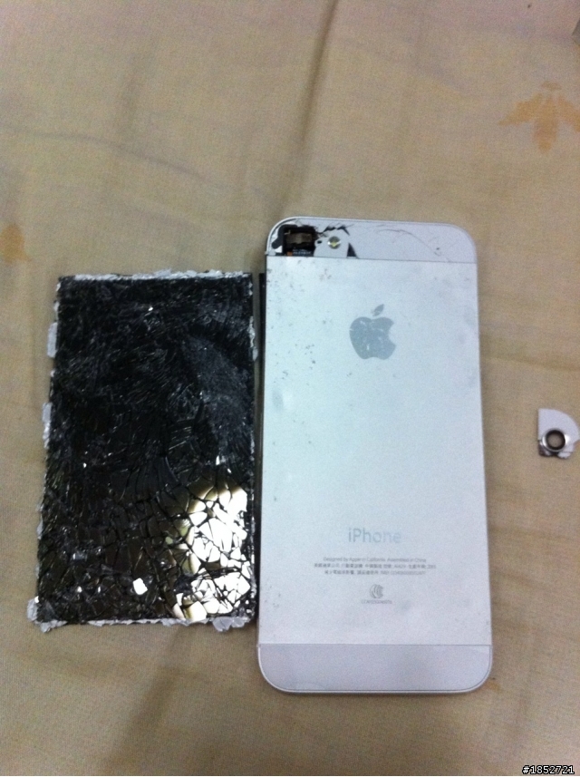IPHONE5 跳車自殺還有救嘛