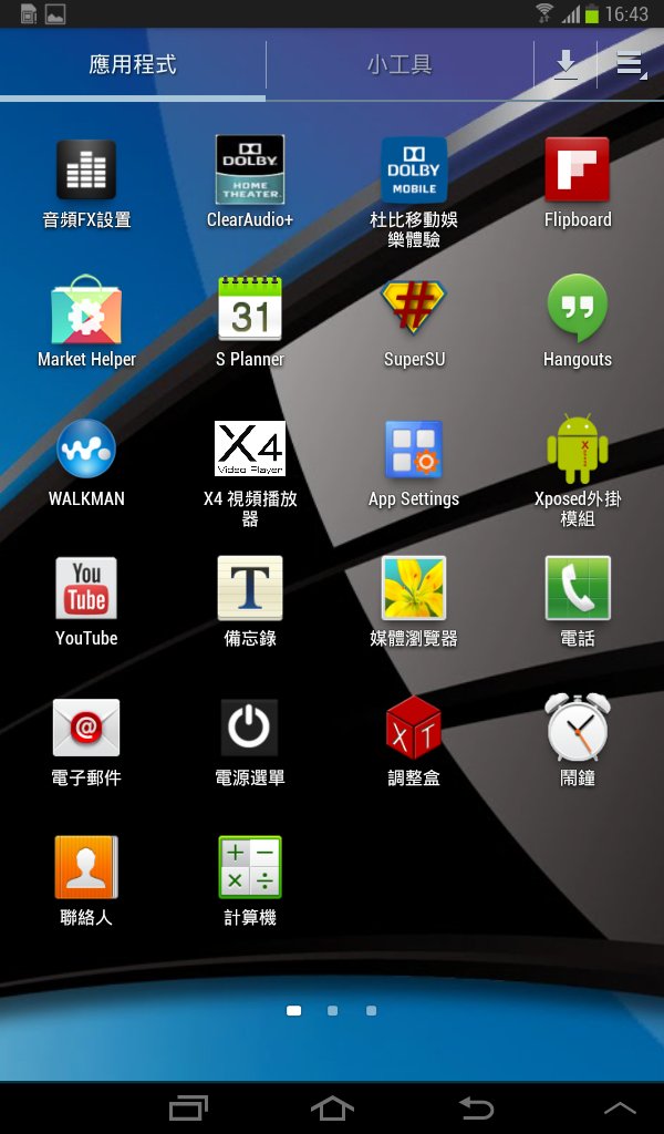 Galaxy TAB 2 7.0 (P3100) 加強中文化ROM分享
