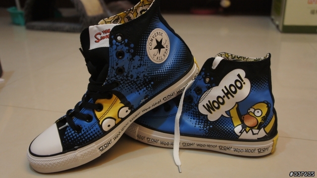 [開箱]Converse 辛普森版本 Simpson's Edition