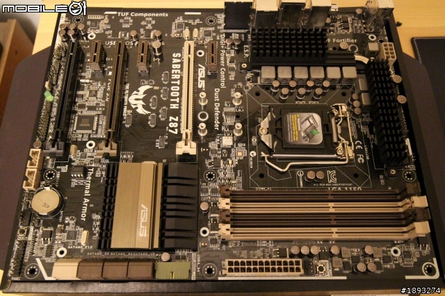 [開箱] ASUS 五年保固 TUF 系列 SABERTOOTH Z87