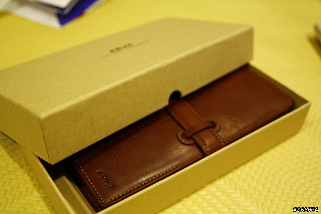 開箱~~~平價cowa真皮長夾