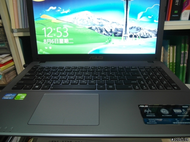 [開箱] ASUS X550VC i3-3110M GT720 2G HDD500GB 5400轉 RAM 8G 1600 Win8
