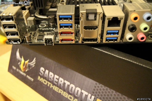 [開箱] ASUS 五年保固 TUF 系列 SABERTOOTH Z87