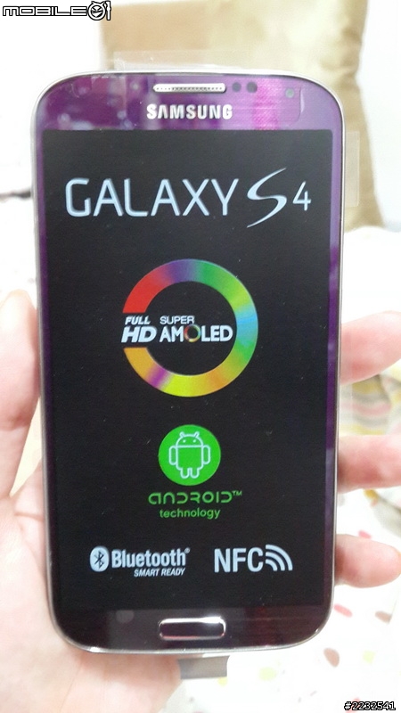 [Galaxy S4] I9500 星燦紫 星燦粉 實機圖