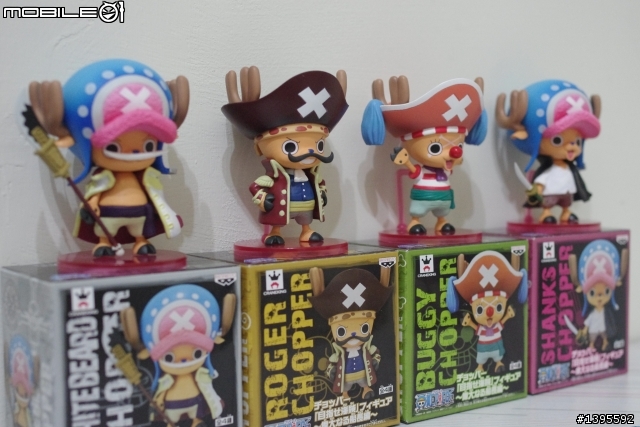 [開箱]WHITEBEARD/BUGGY/ROGER/SHANKS * CHOPPER♥