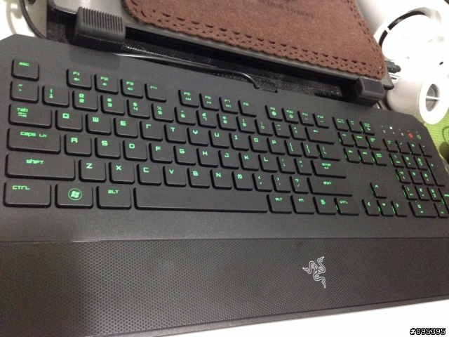 [不專業開箱] Razer DeathStalker 噬魂金蠍遊戲鍵盤