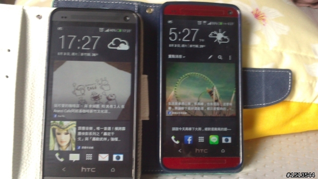 New one簡單開箱 -- 紅&黑 (但黑的好像出現紫光)