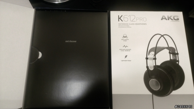 新品未開封AKG K612Pro
