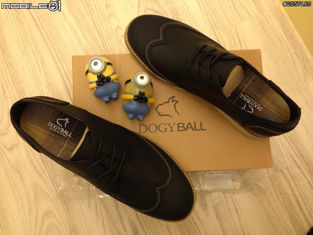 一起走過的第三個七夕情人節貼心禮-“Dogyball雕花牛津鞋”簡單開箱(淚)