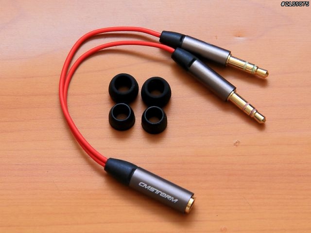 [敗家] CM Storm Pitch 貪狼星耳塞耳機 簡單分享