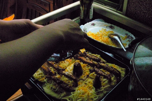 新手披薩篇(圖多慎入...)