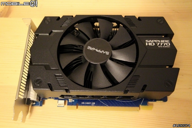 [開箱] Sapphire 藍寶 HD7770 短卡版，簡單測試