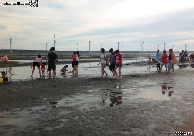 帶iPad到高美溼地郊遊趣