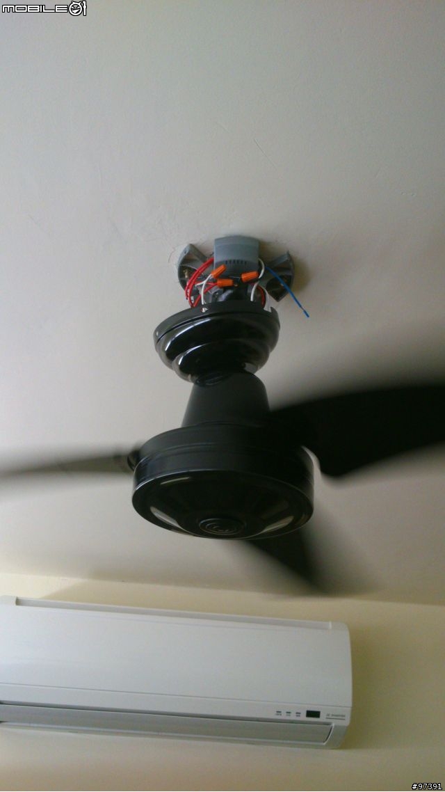 [DIY] 第一次吊扇安裝就上手
