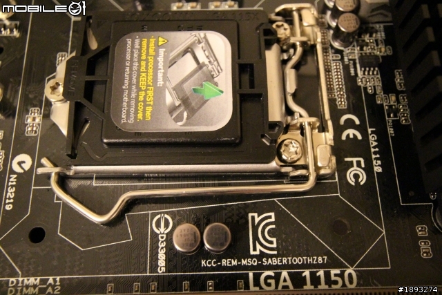 [開箱] ASUS 五年保固 TUF 系列 SABERTOOTH Z87
