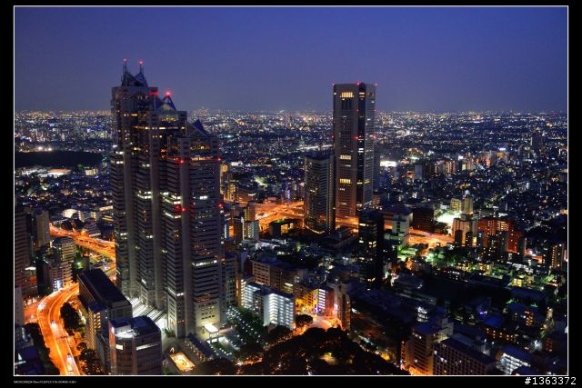 去年夏天，在東京
