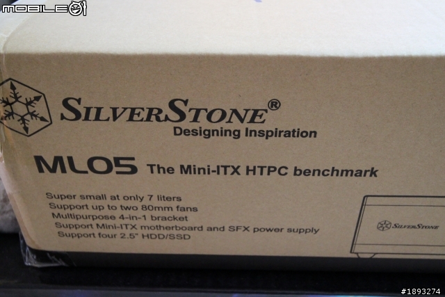 [開箱] 銀欣 Mini-ITX 橫躺家庭劇院機殼「ML05」