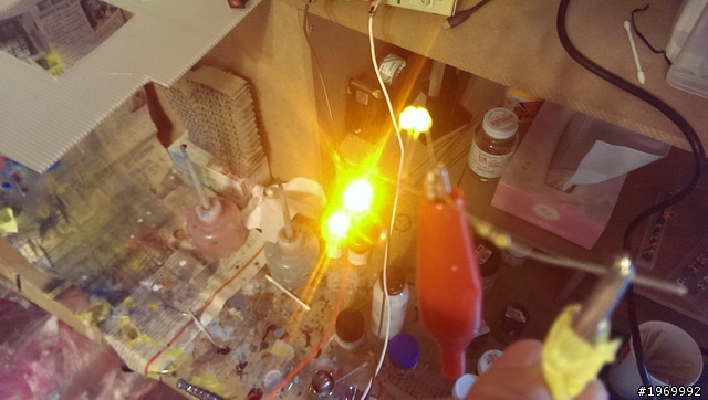 格納庫1-10  2組上色安裝LED 分享..