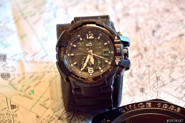 [開箱分享] Casio G-Shock GW-A1100 飛行時計