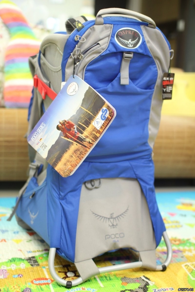 [開箱] OSPREY POCO PLUS 嬰兒背架
