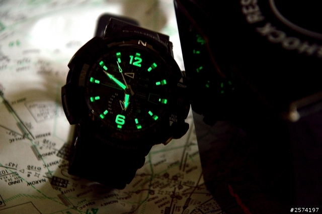 [開箱分享] Casio G-Shock GW-A1100 飛行時計