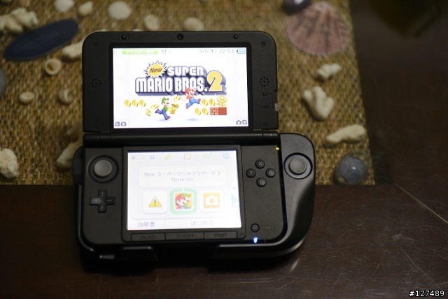 新手發開箱~3DSLL+一堆配件