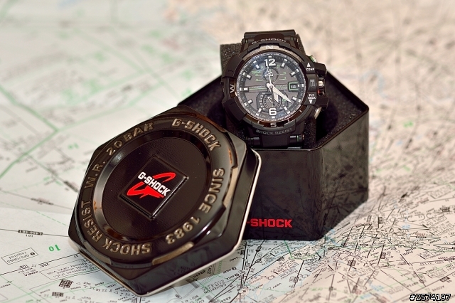[開箱分享] Casio G-Shock GW-A1100 飛行時計
