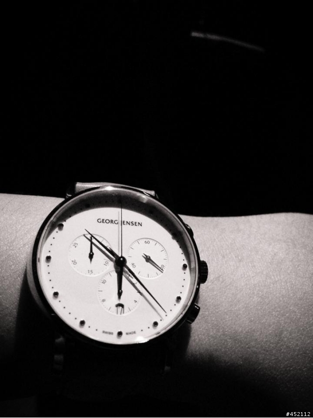 Georg Jensen KOPPEL517 喬治傑生 三眼計時 41mm