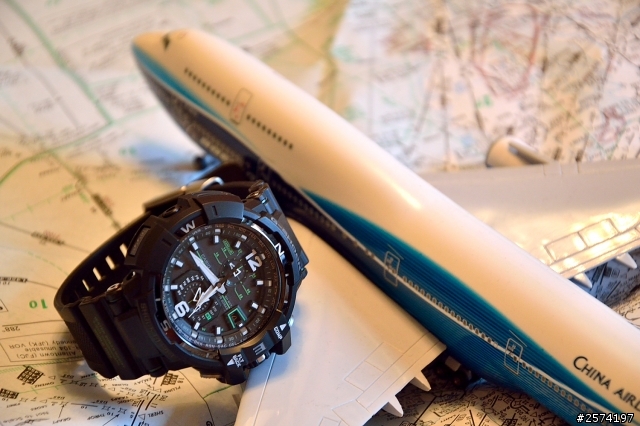 [開箱分享] Casio G-Shock GW-A1100 飛行時計