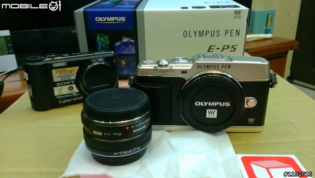 E-P5(+17mm f1.8) 到手~ 接下來變焦鏡的選擇.